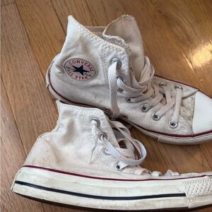 Converse High-Top Sneakers in White